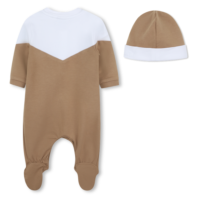 Pyjama et bonnet molletonnés BOSS 
                    GARCON