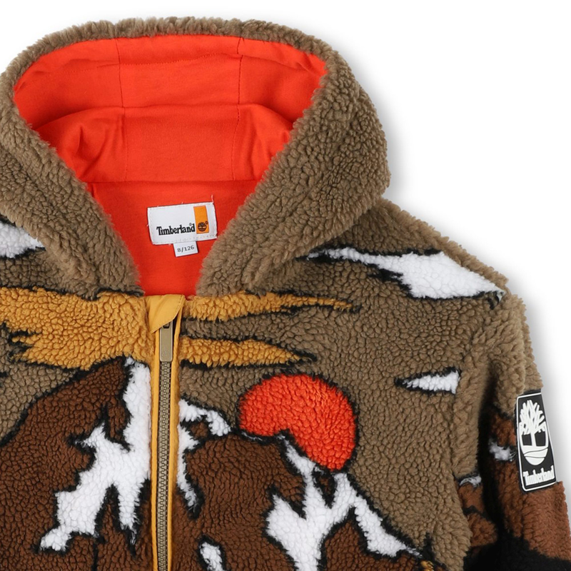 Cardigan zippé à capuche TIMBERLAND 
                    GARCON