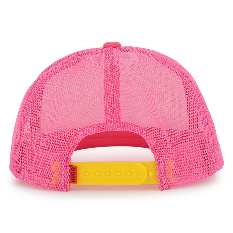Casquette r&eacute;glable bi-mati&egrave;re Hugo 
                        FILLE