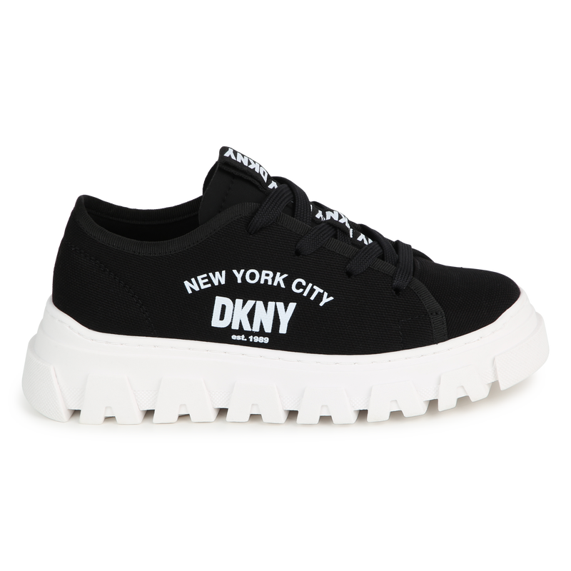 Baskets en toile DKNY 
                    FILLE