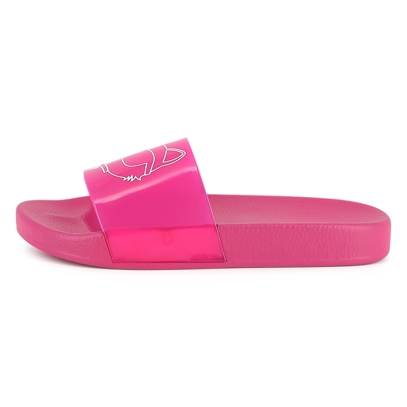 Claquettes à motif imprimé KARL LAGERFELD KIDS 
                    FILLE