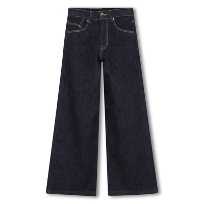 Pantalon en denim KARL LAGERFELD KIDS FILLE