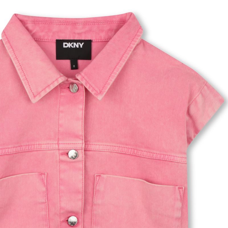 VESTES 2 EN 1 MANCHES AMOVIBLES DKNY 
                        FILLE