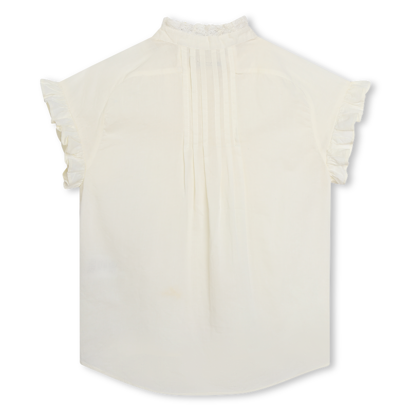 Blouse à volants en coton ZADIG & VOLTAIRE 
                    FILLE