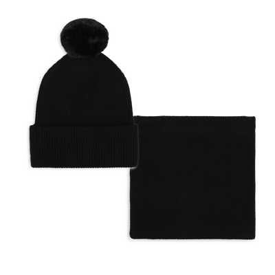 Ensemble bonnet et tour de cou KARL LAGERFELD KIDS FILLE