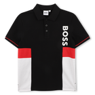 POLO MANCHES COURTES BOSS 
                    GARCON