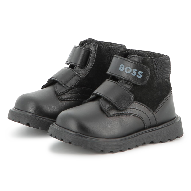 Bottines avec bandes auto-agrippantes BOSS 
                    GARCON