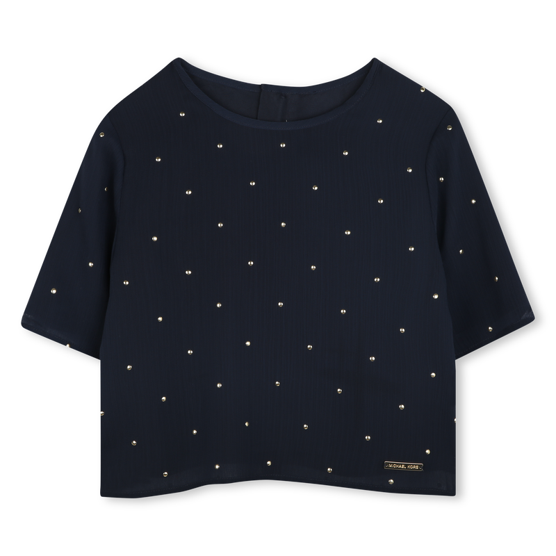 Blouse à manches courtes MICHAEL KORS 
                    FILLE