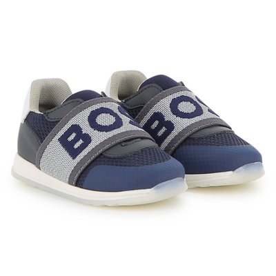 Baskets avec élastique siglé BOSS GARCON