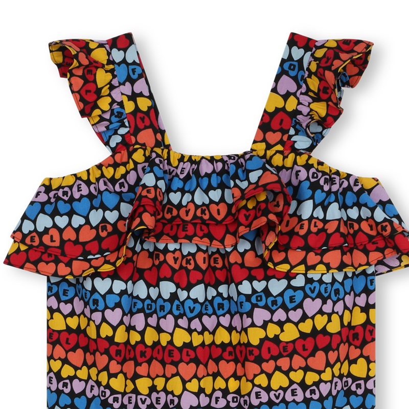 Longue robe en popeline SONIA RYKIEL 
                    FILLE