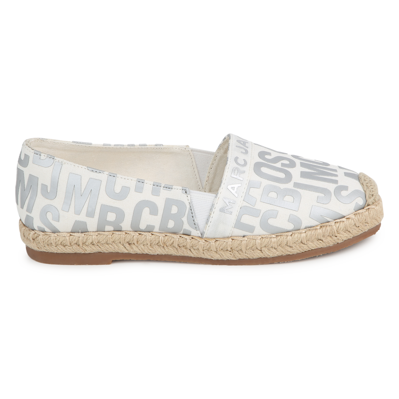 Espadrilles imprimé monogramme THE MARC JACOBS 
                    FILLE