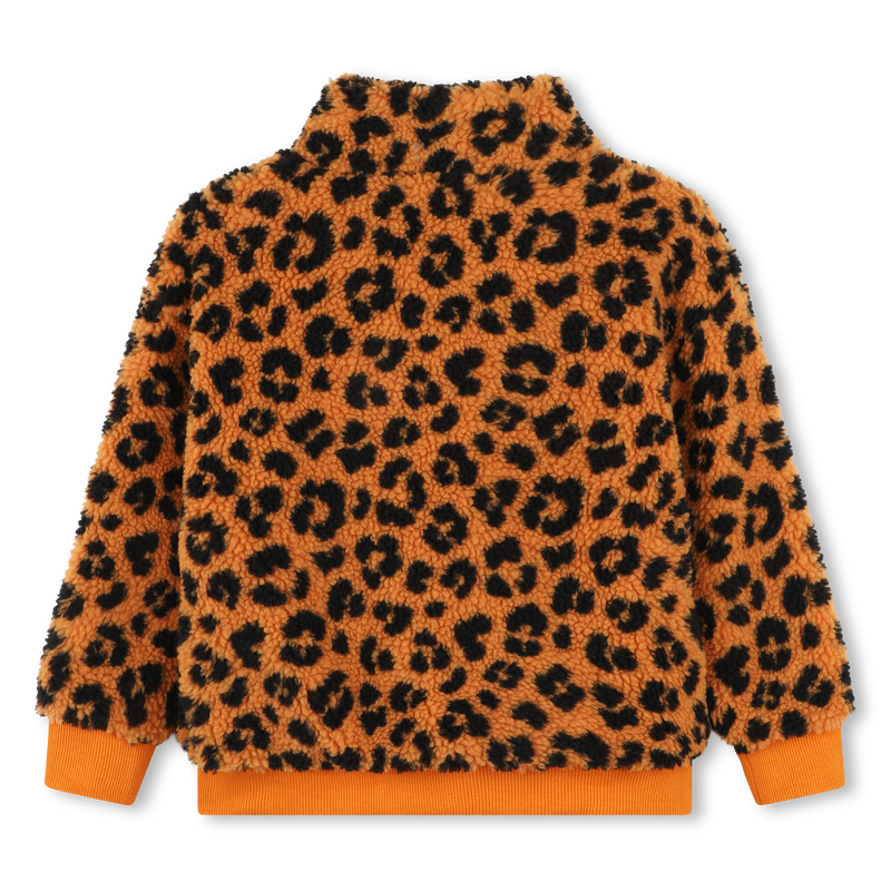 Sweat-shirt &agrave; col zipp&eacute; KENZO KIDS 
                        UNISEXE