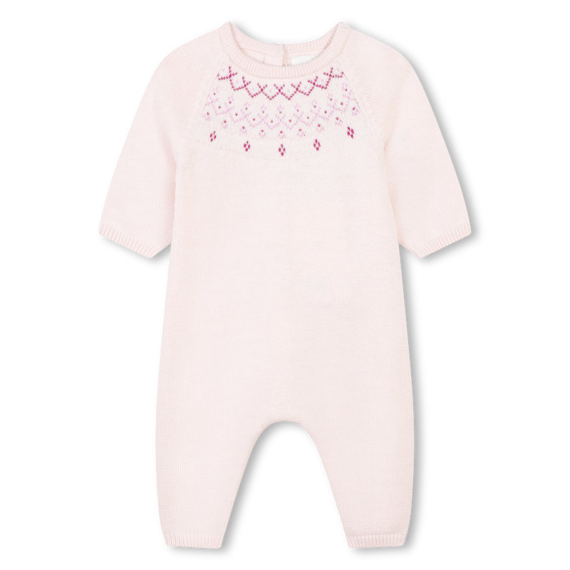 Combinaison en tricot CARREMENT BEAU 
                    FILLE