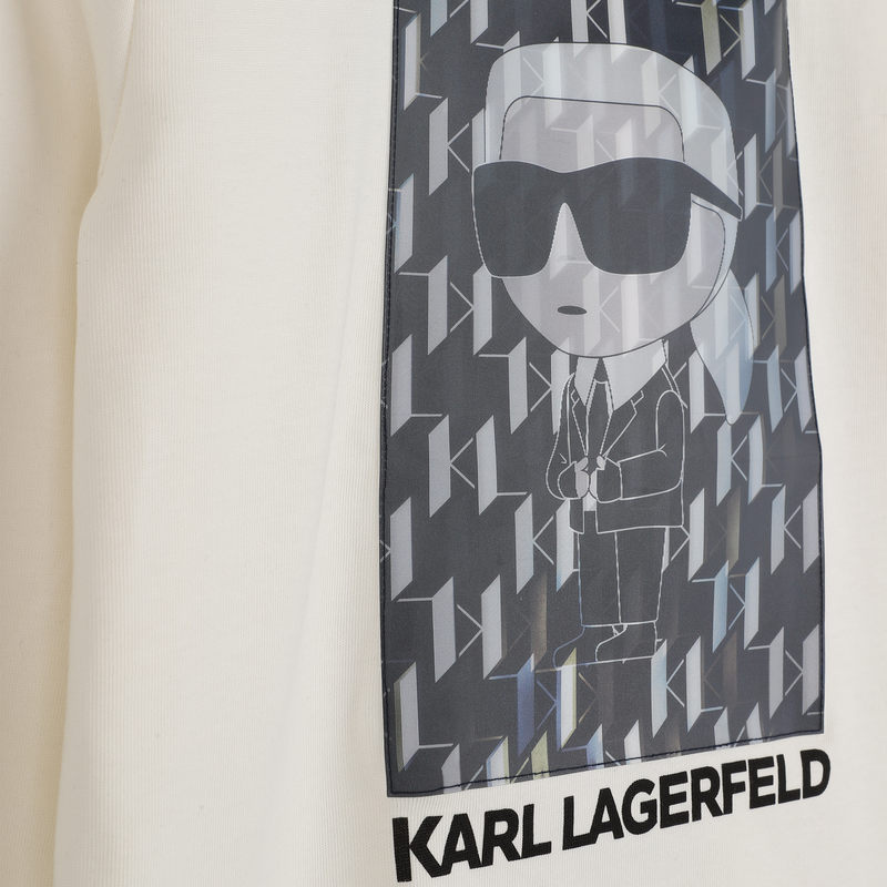 Tee-shirt manches longues KARL LAGERFELD KIDS 
                        GARCON