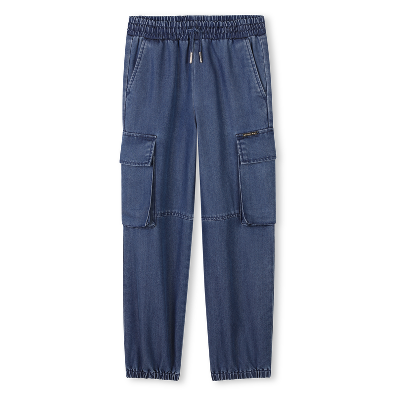 Jean à taille élastiquée MICHAEL KORS 
                    FILLE