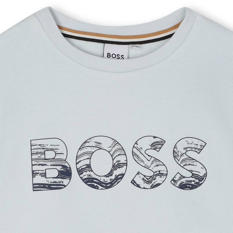Sweat col rond BOSS 
                    GARCON