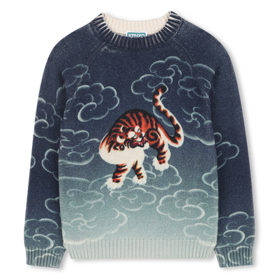 Pull en tricot KENZO KIDS GARCON