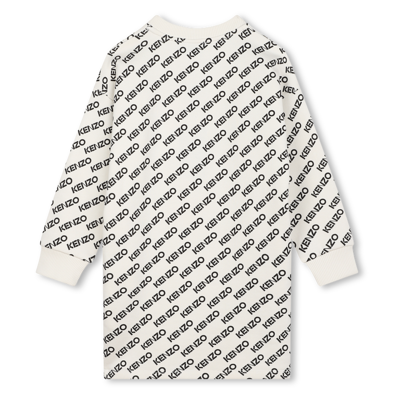 Robe molletonnée siglée KENZO KIDS 
                    FILLE