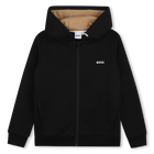 Cardigan &agrave; capuche BOSS 
                    GARCON