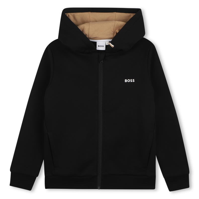 Cardigan &agrave; capuche BOSS 
                        GARCON