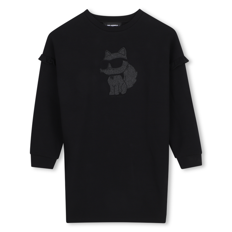 Robe manches longues KARL LAGERFELD KIDS 
                        FILLE
