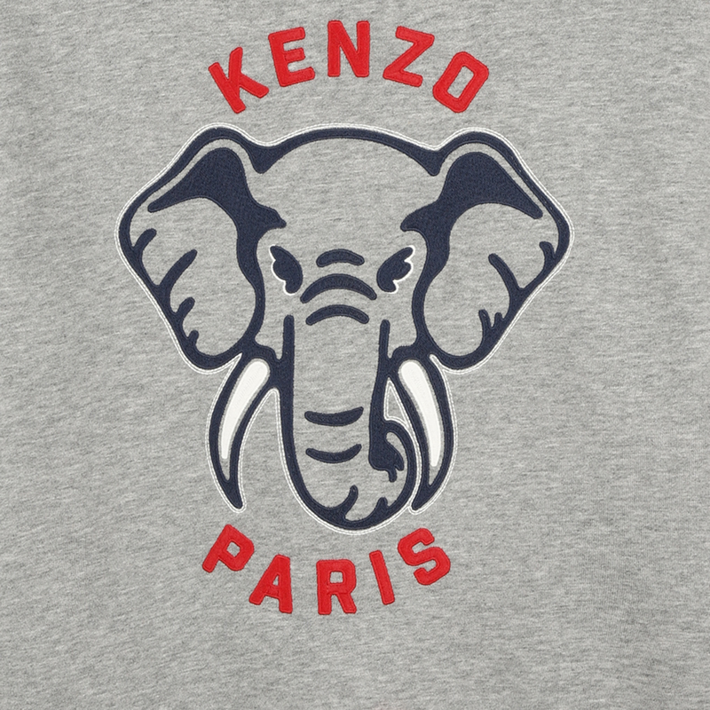 Robe à capuche molletonnée KENZO KIDS 
                    FILLE