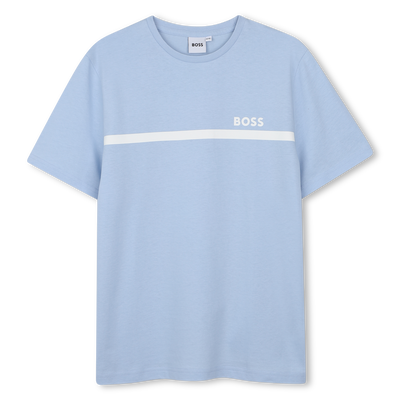 TEE-SHIRT MANCHES COURTES BOSS GARCON