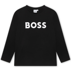 Tee-shirt manches longues, BLACK, hi-res