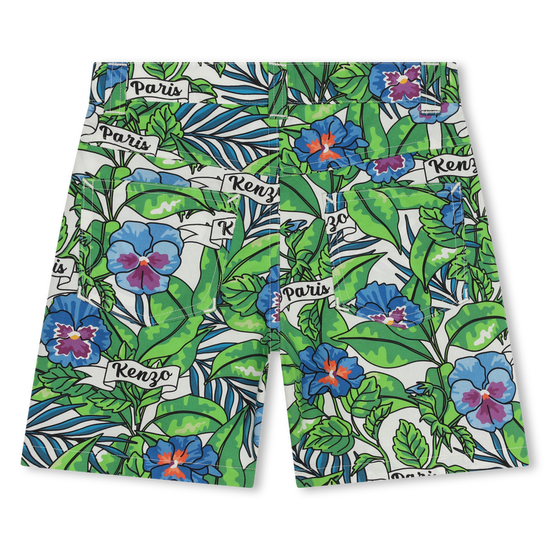 Bermuda en coton KENZO KIDS 
                    GARCON