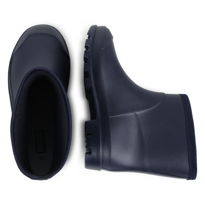 Bottes de pluie badge &eacute;l&eacute;phant KENZO KIDS 
                        UNISEXE