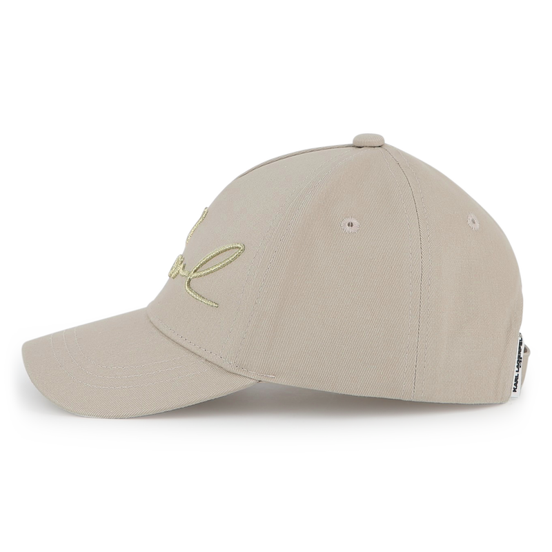 CASQUETTE &Agrave; FERMETURE R&Eacute;GLABLE KARL LAGERFELD KIDS 
                        FILLE