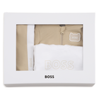 Ensemble cardigan + pantalon + Tee-shirt BOSS 
                    GARCON