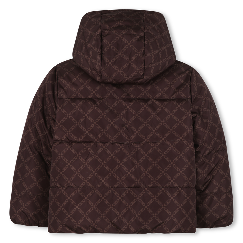 Doudoune à capuche réversible MICHAEL KORS 
                    FILLE