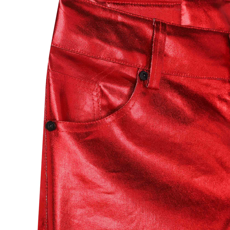 Pantalon enduit métallisé KARL LAGERFELD KIDS 
                    FILLE