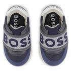 Baskets avec &eacute;lastique sigl&eacute; BOSS 
                    GARCON