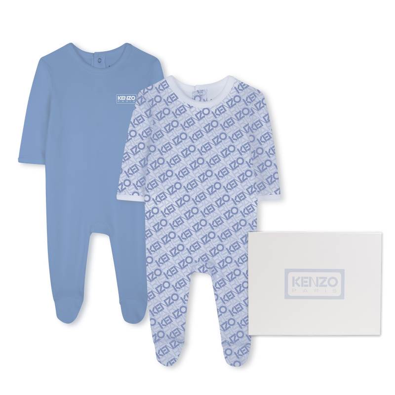 Lot de 2 pyjamas en coton KENZO KIDS 
                    UNISEXE