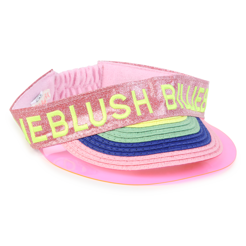 Visière multicolore pailletée BILLIEBLUSH 
                    FILLE