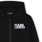 Cardigan &agrave; capuche KARL LAGERFELD KIDS 
                    GARCON
