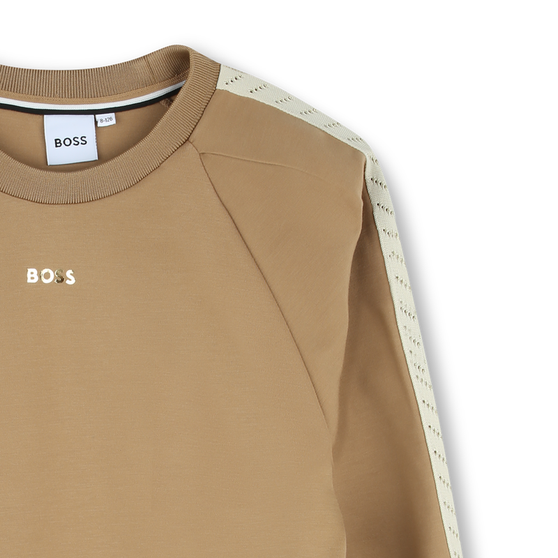 Sweat &eacute;paules fantaisie BOSS 
                        FILLE