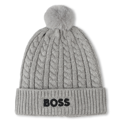 Bonnet tricot torsadé BOSS GARCON