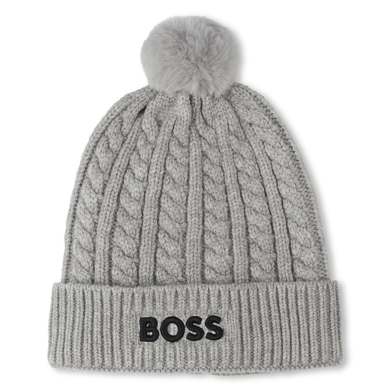 Bonnet tricot torsadé BOSS 
                    GARCON