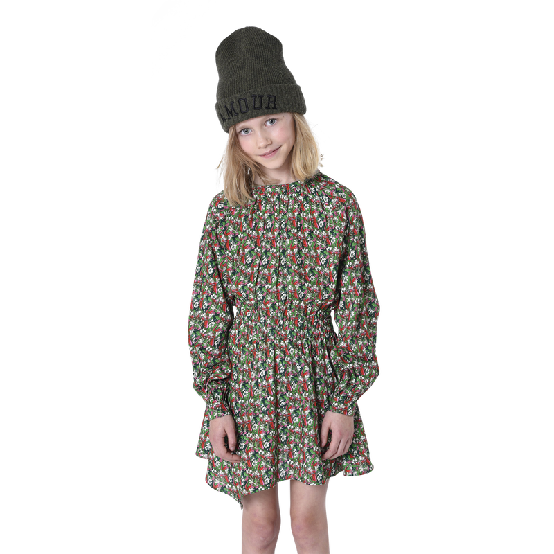 Robe asymétrique à fleurs ZADIG & VOLTAIRE 
                    FILLE