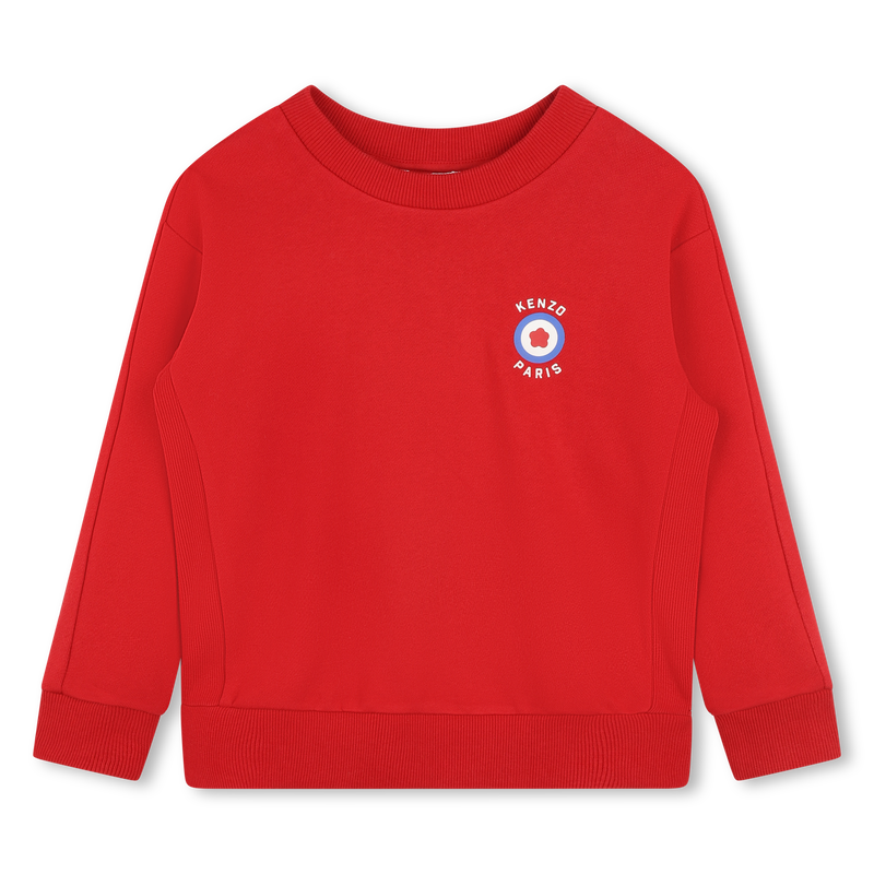 Sweat-shirt molletonné imprimé KENZO KIDS 
                    GARCON