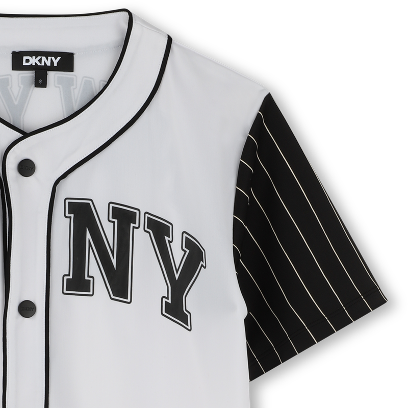 Chemise large &agrave; pressions DKNY 
                        UNISEXE