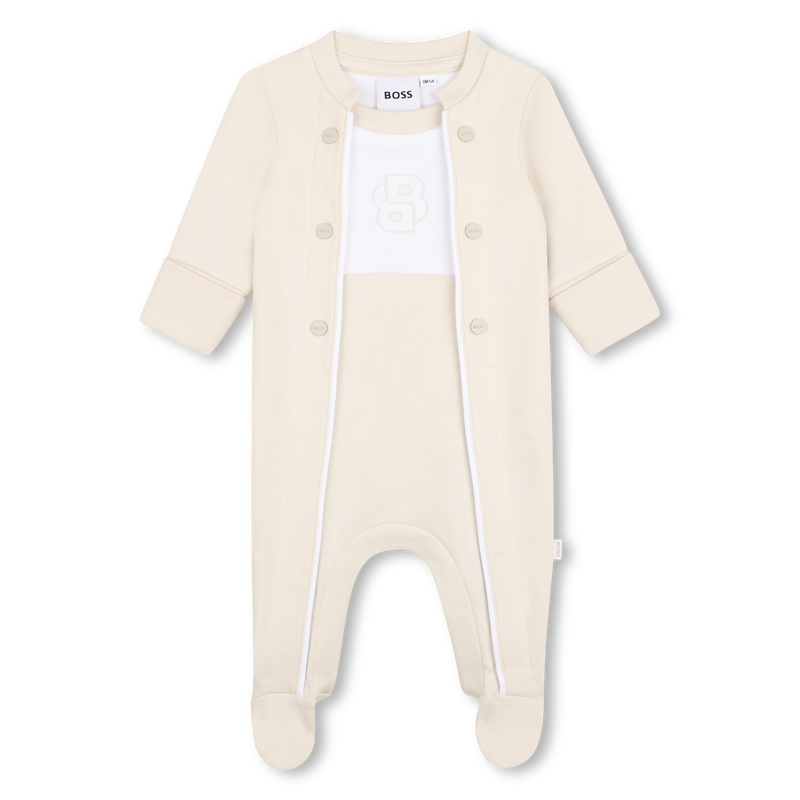 PYJAMA FERMETURE PRESSION BOSS 
                        GARCON