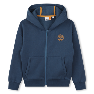 Cardigan molletonn&eacute; &agrave; capuche TIMBERLAND GARCON