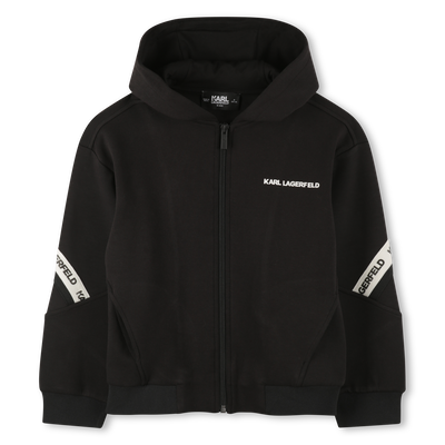 Cardigan à capuche KARL LAGERFELD KIDS GARCON