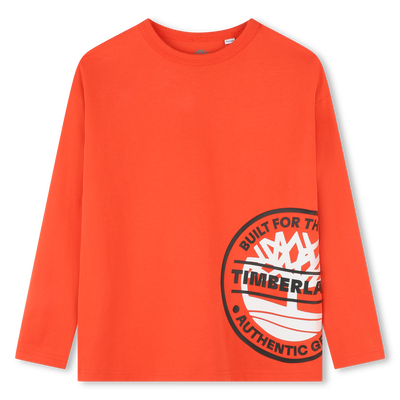 T-shirt avec imprim&eacute; sigle TIMBERLAND GARCON