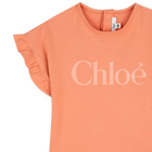 Robe &agrave; manches courtes CHLOE 
                    FILLE