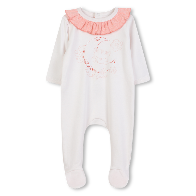 Pyjama en coton KENZO KIDS 
                    FILLE